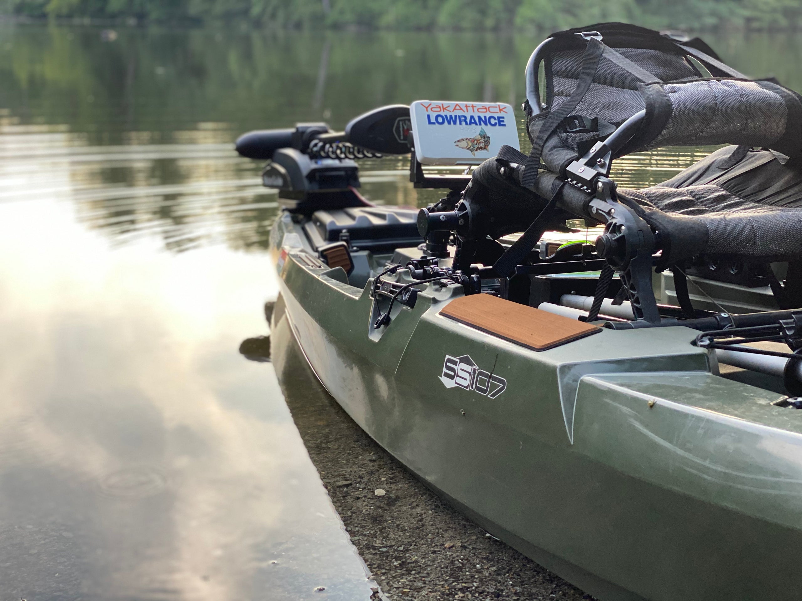 K2F Durable Nylon Block Board Fishing Kayak Trolling Motor Mounting DIY  Accessories - $30 - Kayaks2F