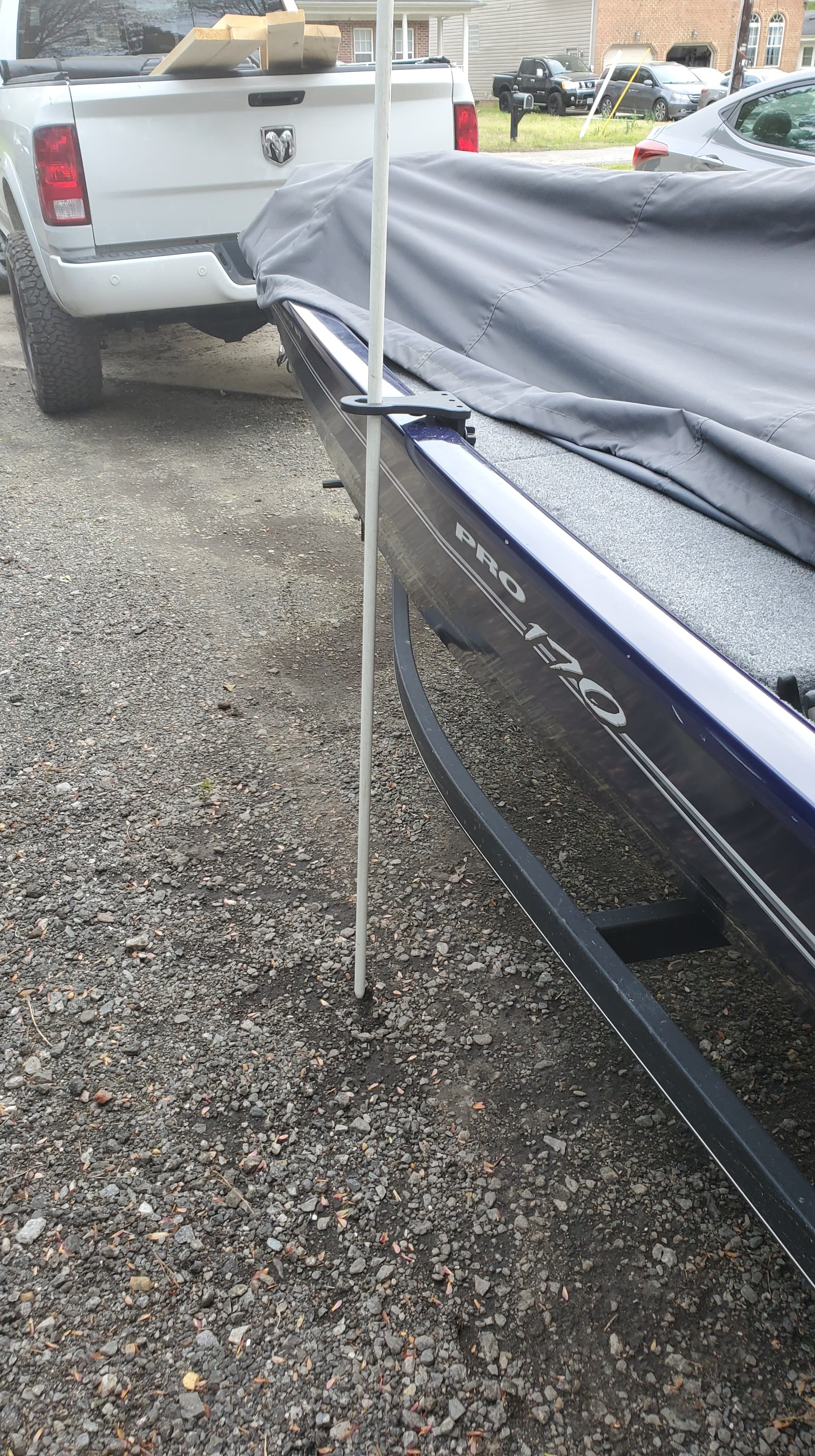 Aluminum Boat Anchor Pole Holder